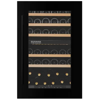 Dunavox Cantinetta vino da incasso JOY-42 DXJ-42.100DB finitura nero da 59 cm