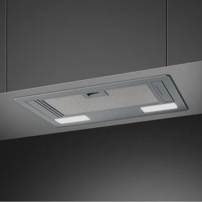 PRONTA CONSEGNA - Smeg S Cappa da incasso KSG52HE finitura silver da 54 cm