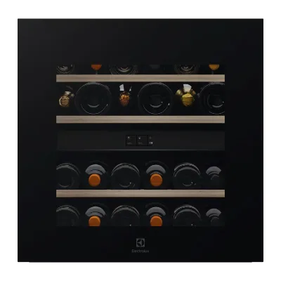 PRONTA CONSEGNA - Electrolux | Cantina vino da incasso EWCD280B6B in vetro nero da 60 cm