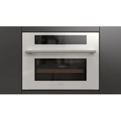 Fulgor Cantina vini da incasso FWC 4500 TC FO WH finitura vetro bianco da 60 cm