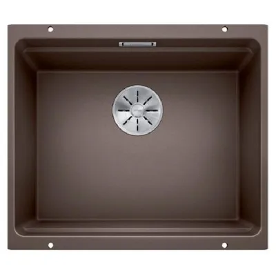 Blanco Lavello una vasca ETAGON 500-U 1522236 finitura caffè da 53x46 cm - Sottotop