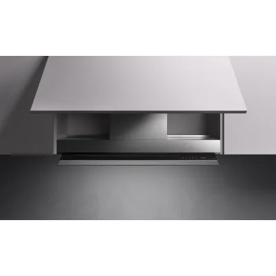 Falmec Cappa da incasso Virgola No-Drop Comfort finitura inox da 90 cm - 800 m3/h - IN PROMOZIONE CON VOUCHER FINO AL 6/07