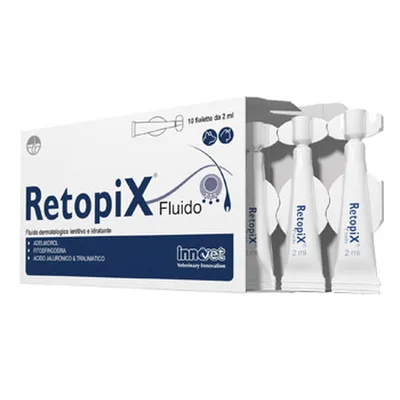 Innovet Retopix Fluido Dermatologico Idratante Lenitivo Cani e Gatti 10 Fialette