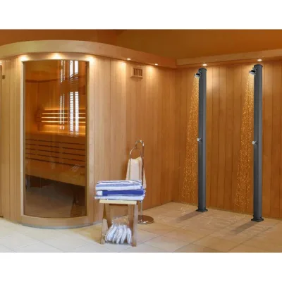 Arkema Doccia tradizionale Jolly S in alluminio in diverse finiture da h. 228 cm