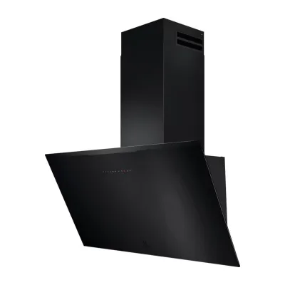 Electrolux | Cappa a parete KFV829K finitura vetro nero da 90 cm