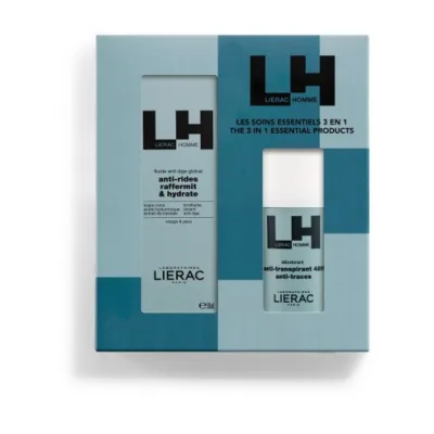 LIERAC COFANETTO HOMME FLUIDO ANTIETA' + DEODORANTE
