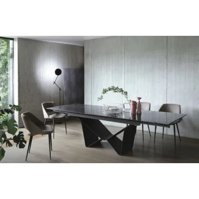 Sedit Tavolo allungabile Aliante con struttura in metallo e piano a scelta - IN PROMOZIONE FINO AL 6/07