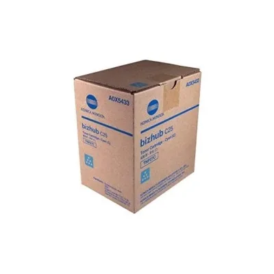 TONER ORIGINALE KONICA MINOLTA TNP-27C A0X5453 CIANO Bizhub C25