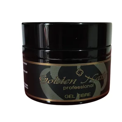 Gel uv fibre clear golden nails 30 ml