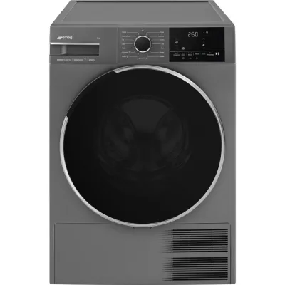 Smeg Asciugatrice a libera installazione DNG08SEB finitura stone grey da 60 cm - IN PROMOZIONE FINO AL 30/06