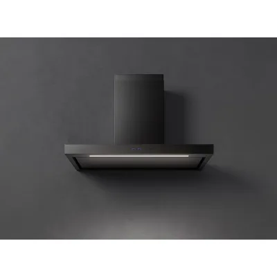 Falmec Cappa a parete Plane Plus finitura nero da 120 cm - IN PROMOZIONE CON VOUCHER FINO AL 6/07