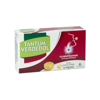 TANTUM VERDEDOL 16 PASTIGLIE LIMONE E MIELE