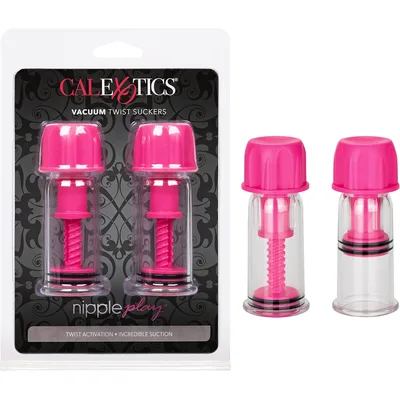 Succhia capezzoli twist vacuum a ventosa regolabili efficaci BDSm Fetish bondage