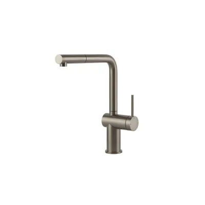 Foster Miscelatore monocomando con canna girevole ed estraibile 8426 100 finitura ottone satinato - IN PROMOZIONE FINO AL 30/06