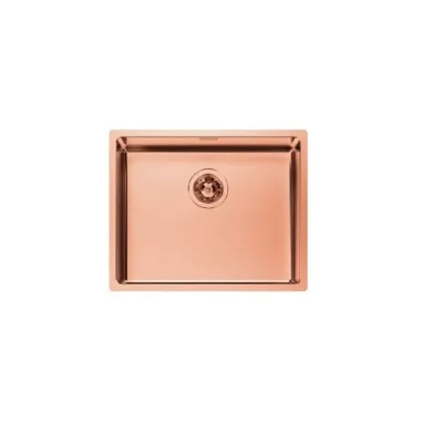Foster Lavello una vasca 2155 058 finitura acciaio PVD copper da 54x44 cm