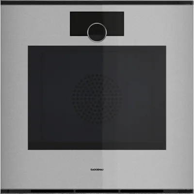 Gaggenau Forno pirolitico multifunzione con cerniera a destra da incasso GO240130 finitura Gaggenau Sterling da 60 cm