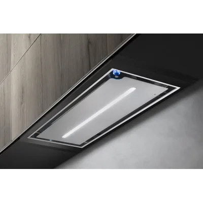 Airone Cappa da incasso Loreley finitura acciaio AISI 430 da 90 cm