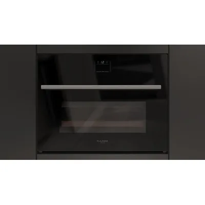 Fulgor Cantina vini da incasso FWC 4500 TC FO BK finitura vetro nero da 60 cm
