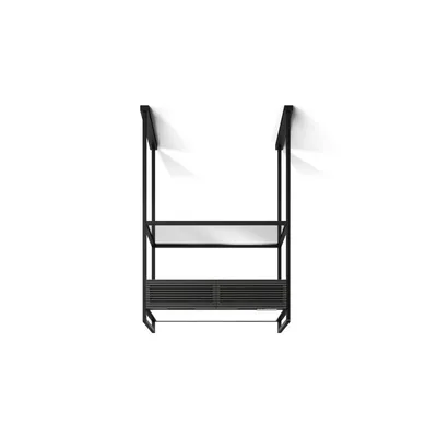 Elica Cappa filtrante a isola OPEN SUITE SUP BLMAT/F/80 PRF0165965B finitura nero opaco da 80 cm - PROMO ATTIVA FINO AL 26/10