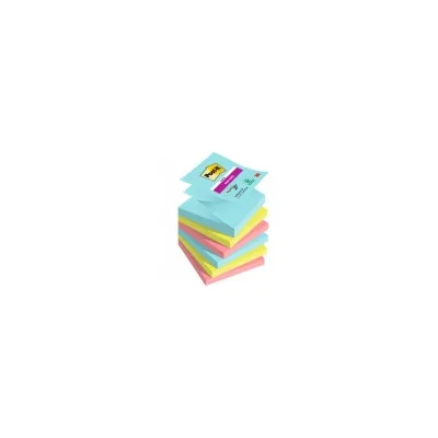 POST-IT SUPER STICKY CF6 SK Z-NOTE 76X76MM 6X90FF COSMIC R330-6SS-COS