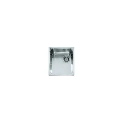 Alpes Vasca semifilo VF 441-D in acciaio inox da 41x46 cm
