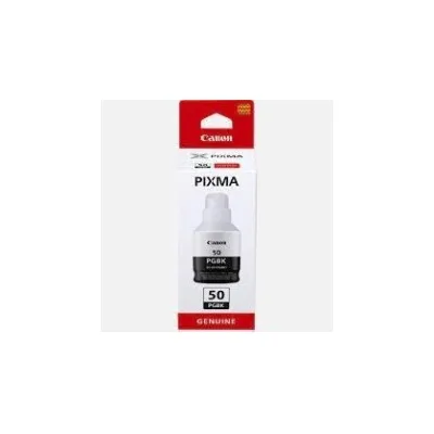 FLACONE INCHIOSTRO ORIGINALE CANON 3386C001 GI50 GI50PGBK NERO PIXMA G5050