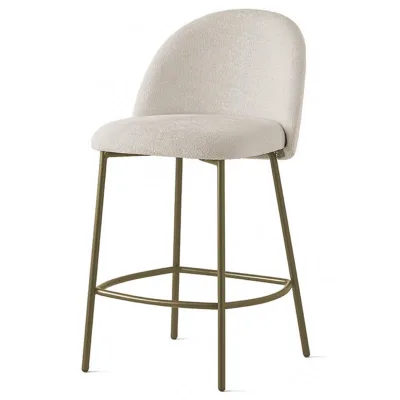 Connubia Sgabello Cozy Mid CB2309 con struttura in metallo e seduta a scelta da h. 95.5 cm