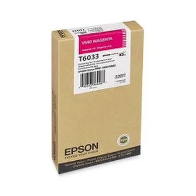 CARTUCCIA ORIGINALE EPSON Stylus Pro 7800 C13T603300 T6033 MAGENTA