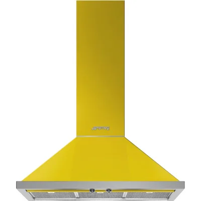 Smeg S Cappa aspirante a parete KPF9YW finitura giallo da 90 cm