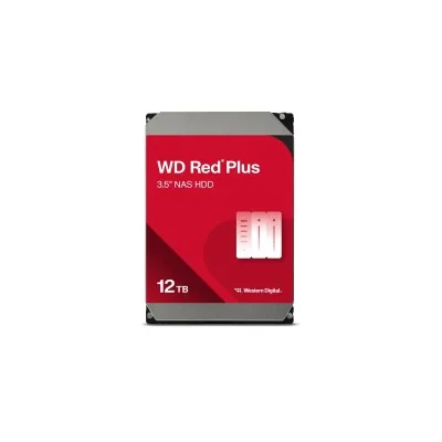 Disco rigido interno WD Red Plus da 3,5" 12 TB NAS SATA3 WD120EFGX