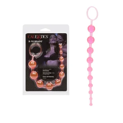 Palline anali CalExotics X-10 Beads graduate 28 cm anello recupero unisex