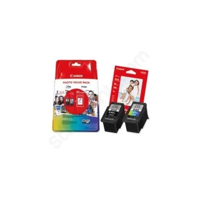 MULTIPACK 2 CARTUCCE ORIGINALI CANON PG540L CL541XL + 50 FOGLI CARTA FOTOGRAFICA MG 2100 5224B007