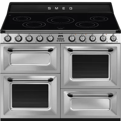 Smeg S Cucina TR4110IX2 con tre forni e piano cottura induzione finitura inox da 110x60 cm - IN PROMOZIONE FINO AL 6/07