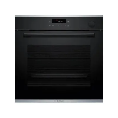 PRONTA CONSEGNA - Bosch Forno con impulsi di vapore da incasso HRG212BB3 finitura vetro nero da 60 cm - Serie 4