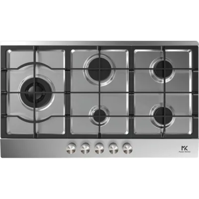 Master Kitchen Piano cottura a gas MKHG 904101-PR LTC XS finitura inox da 90 cm