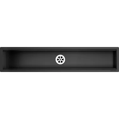 Barazza Canale 1CI90N finitura inox nero opaco da 90 cm