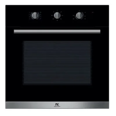 Master Kitchen Forno multifunzione da incasso MKO 82/12 M BK finitura vetro nero da 60 cm