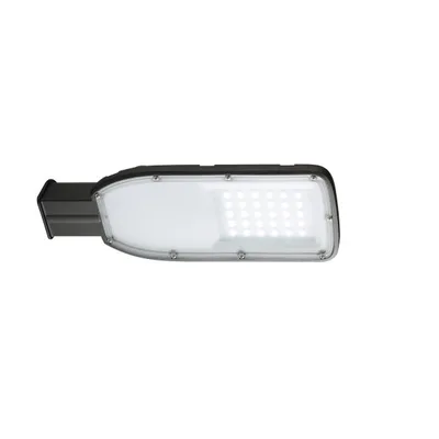 Faro stradale LED in alluminio antracite, LED 50W, luce naturale, 15x38cm