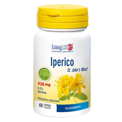 LongLife Iperico Integratore Sonno 60 Capsule