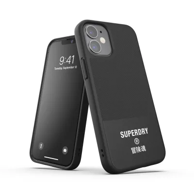 SUPERDRY SUPERDRY COVER IPHONE 12 MINI BLK 42584_SDY