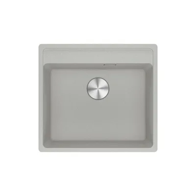 PRONTA CONSEGNA - Franke: Lavello una vasca Vasche Sopratop Maris MRG 610-52 TL 114.0661.645 finitura fragranite alluminio da 56x51 cm