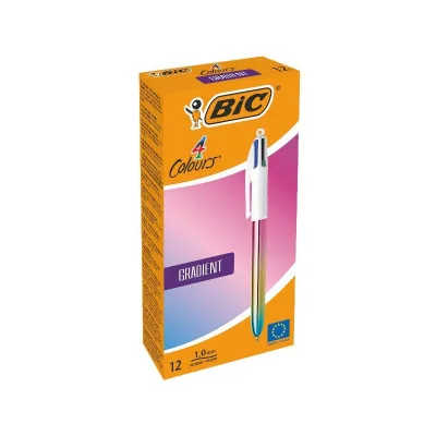 BIC CF12 4 COLORI GRADIENT 511034