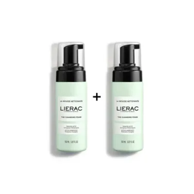 LIERAC DUO MOUSSE STRUCCANTE 2 X 150ML