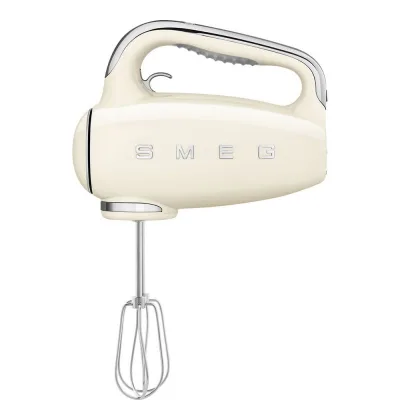 PRONTA CONSEGNA - Smeg Hand Mixer HMF01CREU finitura panna