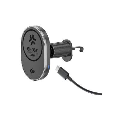 CELLY QI2 MAGSAFE WLS 15W AIRV CAR HOLDER GHOSTSUPMAGQI2