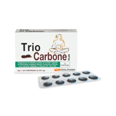 TRIOCARBONE PLUS 40 COMPRESSE