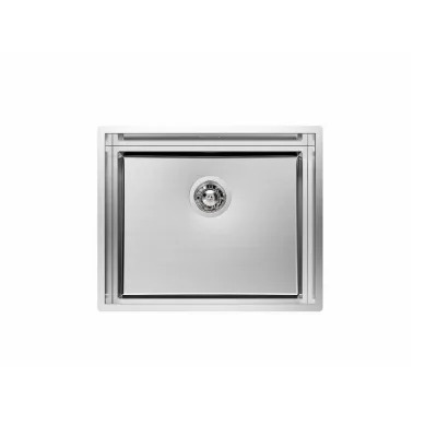 Foster Lavello una vasca 1255 850 finitura acciaio inox da 57x47 cm - IN PROMOZIONE FINO AL 30/06