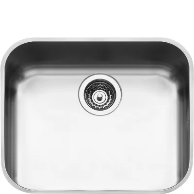 Smeg Lavello una vasca UM50 finitura acciaio inox spazzolato da 50 cm - IN PROMOZIONE FINO AL 30/06