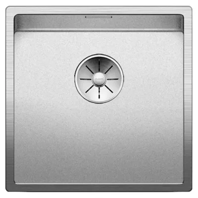 Blanco | Lavello una vasca CLARON 400-U 1523385 in acciaio inox Durinox da 44x44 cm - Sottotop