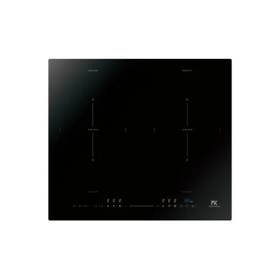 Master Kitchen Piano cottura a induzione MKHI 6014-ED 2BR BK in vetroceramica nero da 60 cm